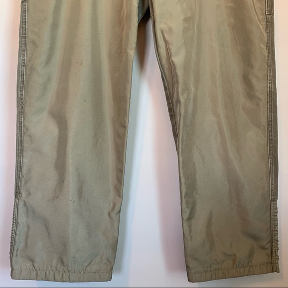 SOLD!  Columbia Brush Pants Mens 40 x 32 Green Tan Outdoor Hunting Field Work - Picture 4 of 13